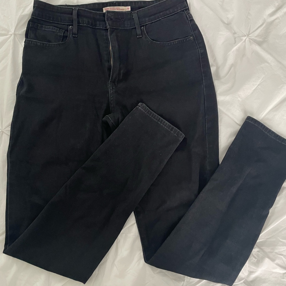 Levi's Charcoal Denim Jeans